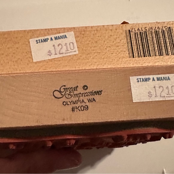 Holiday rubber stamps NWT - Picture 3 of 3